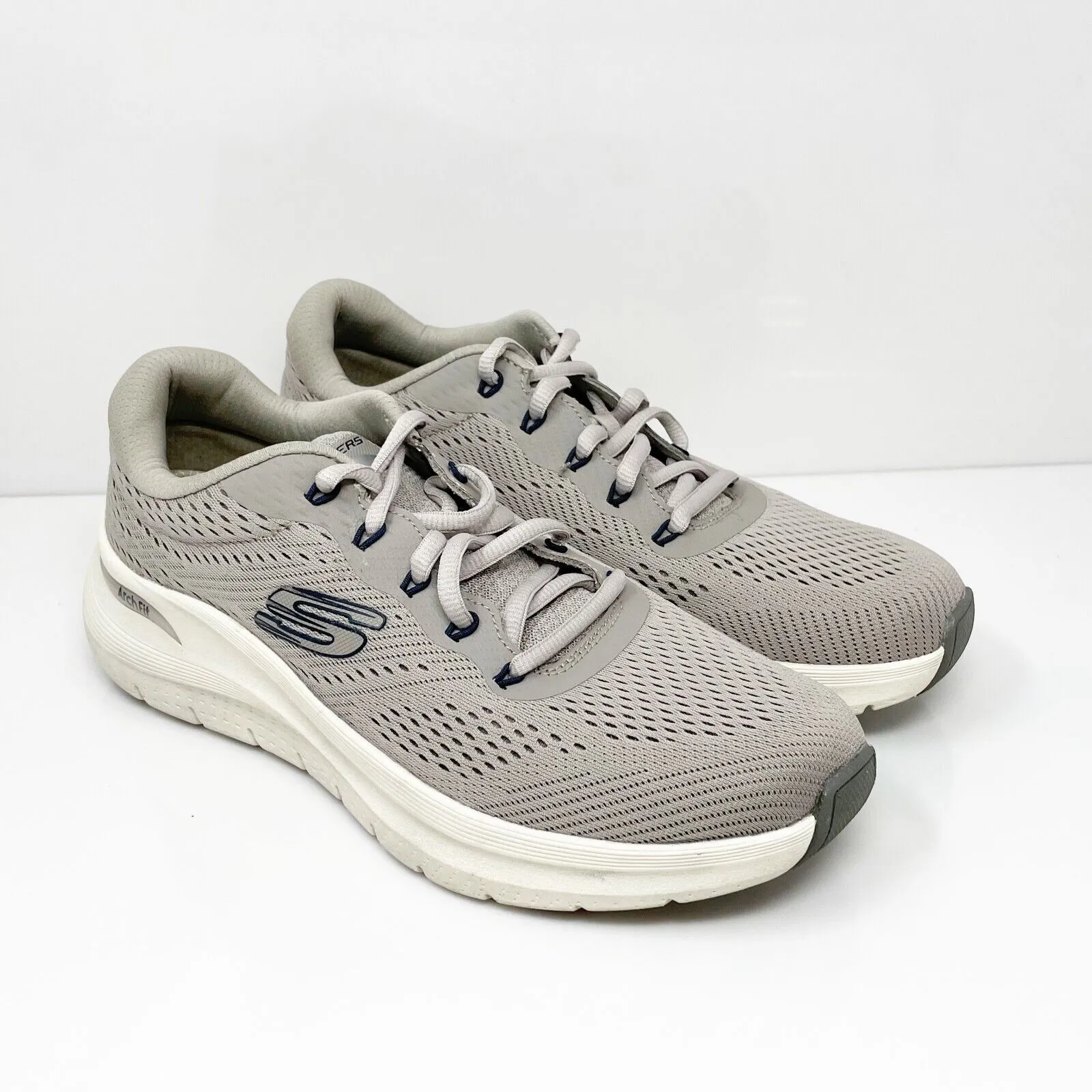 Skechers Mens Arch Fit 2 232700 Gray Running Shoes Sneakers Size 8.5