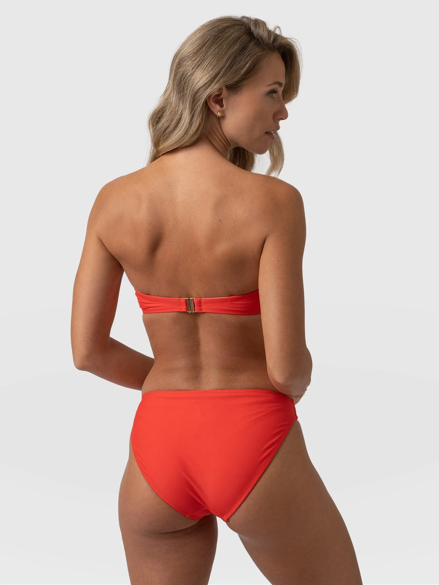 Skye Hipster Bikini Bottom - Red