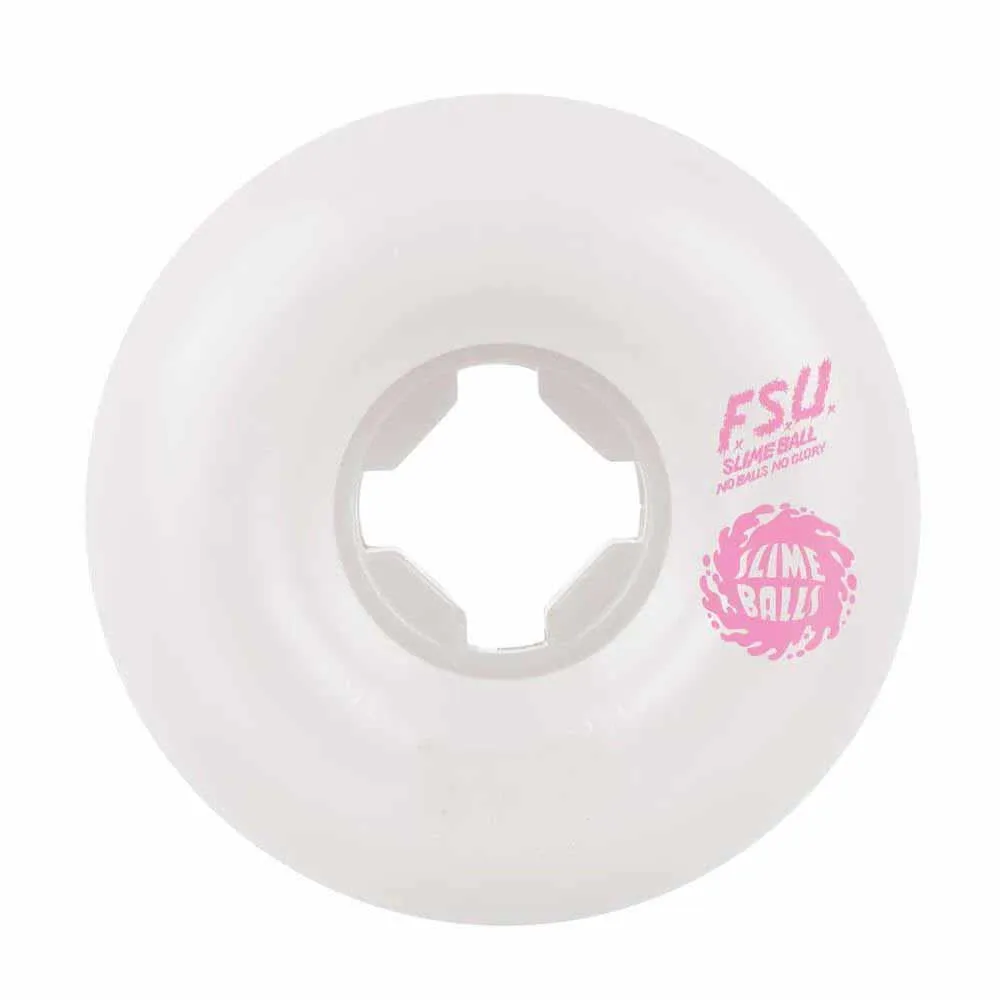 Slime Balls Hardline Skateboard Wheels Gremmie Vomit Mini 99a White 54mm