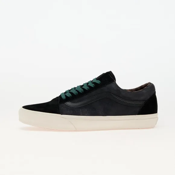 Sneakers Vans Old Skool Pig Suede Plaid Gray/Blanc