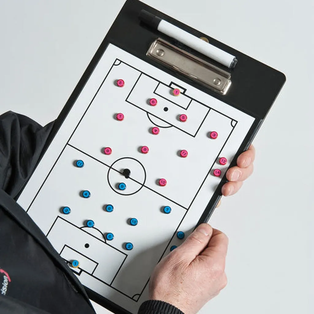 Soccer Coaches Double Sided Clip-Board