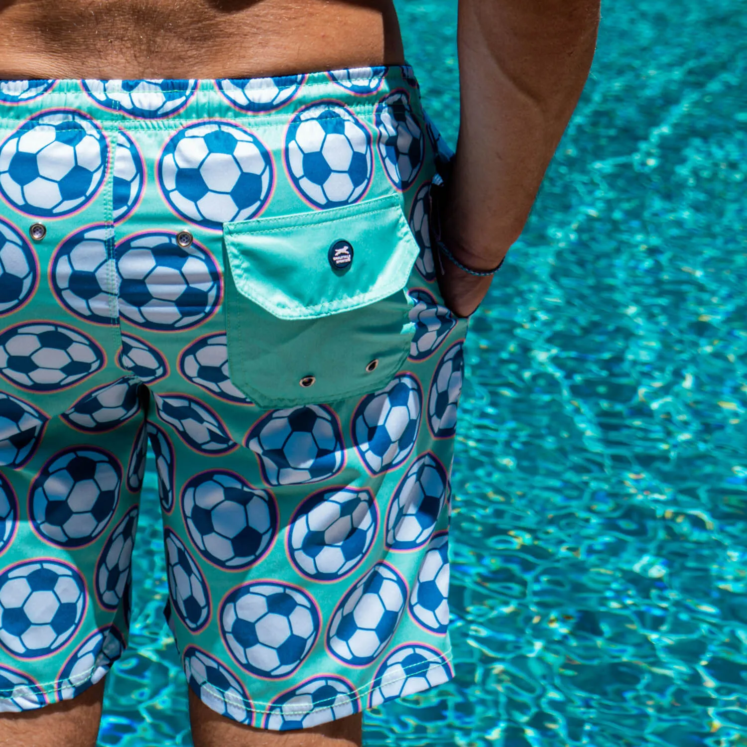 Soccer Swim Trunks - Coast To Coast 