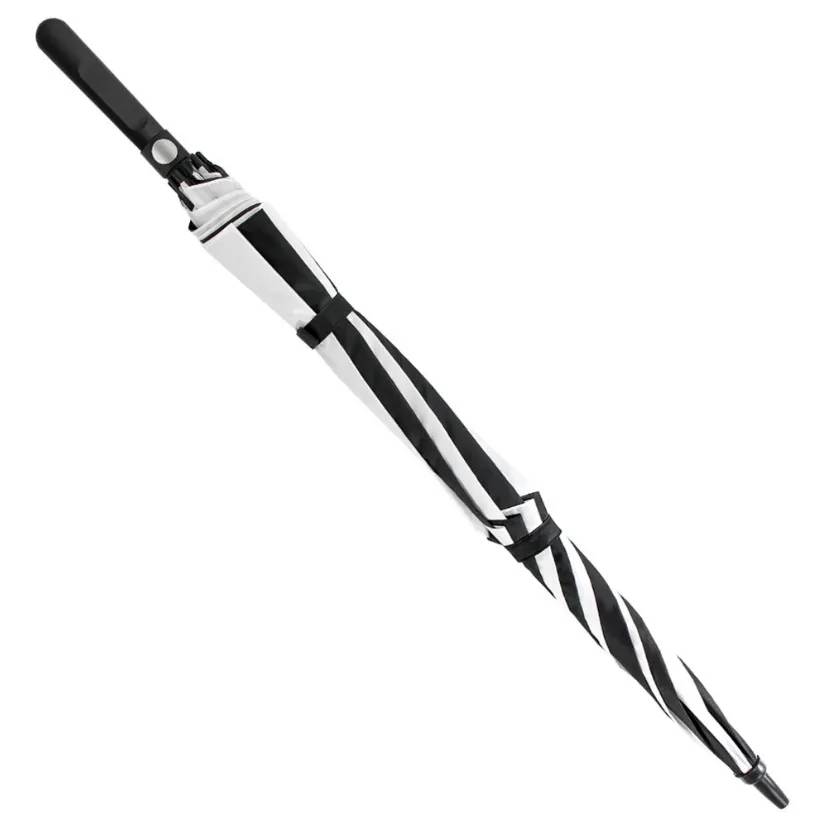 Sophos Windproof Auto Open Golf Brolly 595980 - Black/White