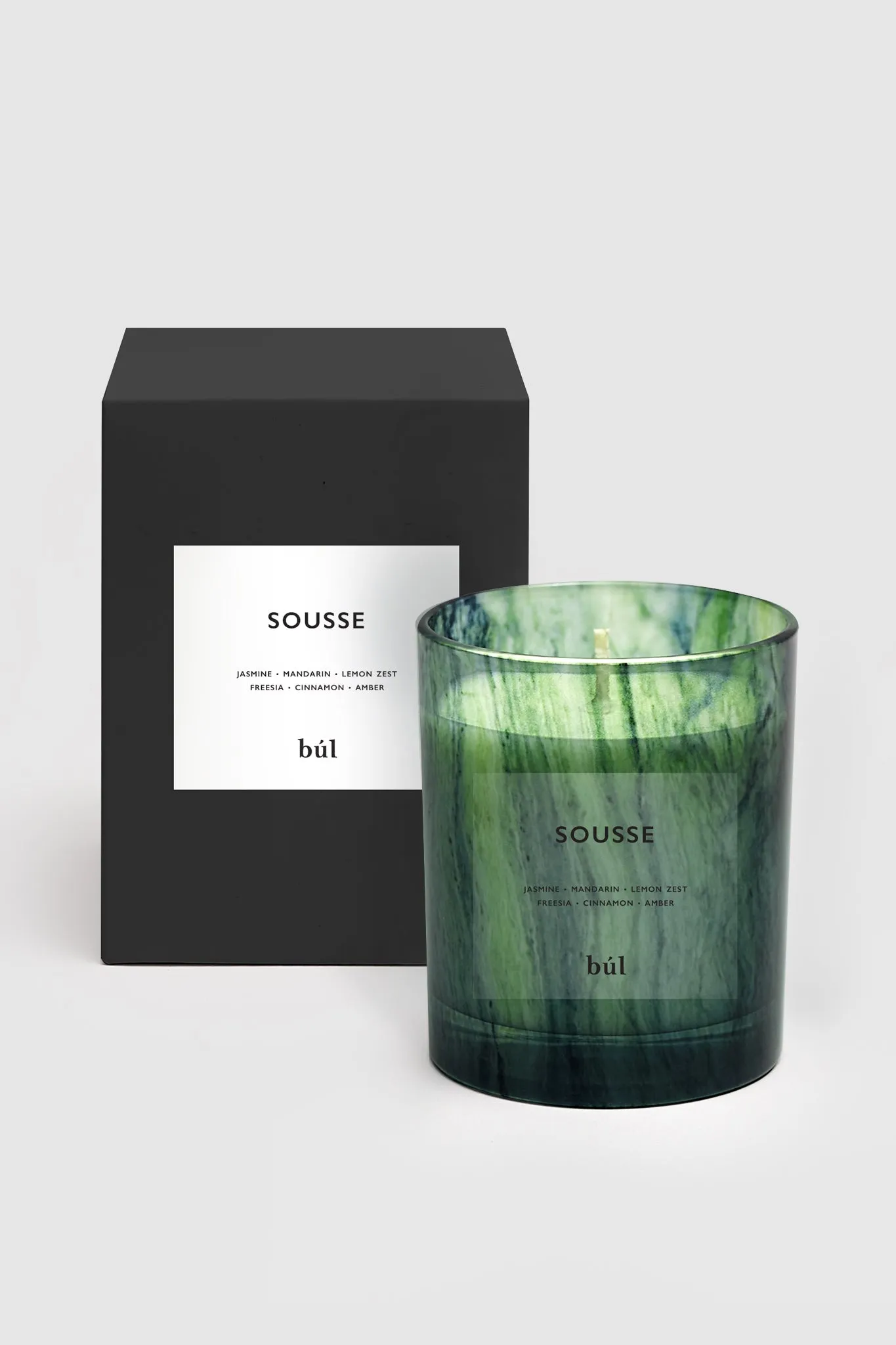 Sousse Candle Green