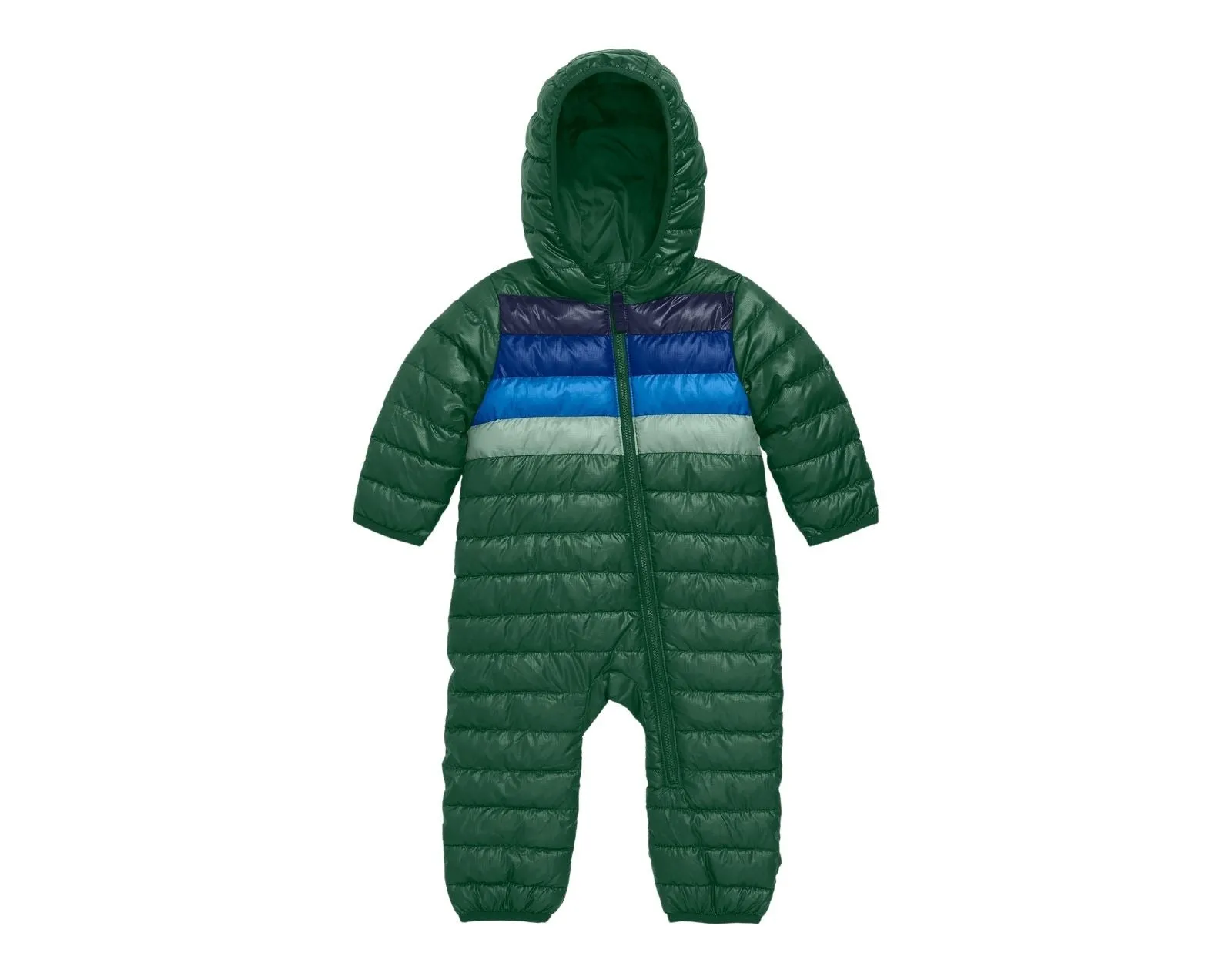 Striped Baby Lightweight Puffer Suit