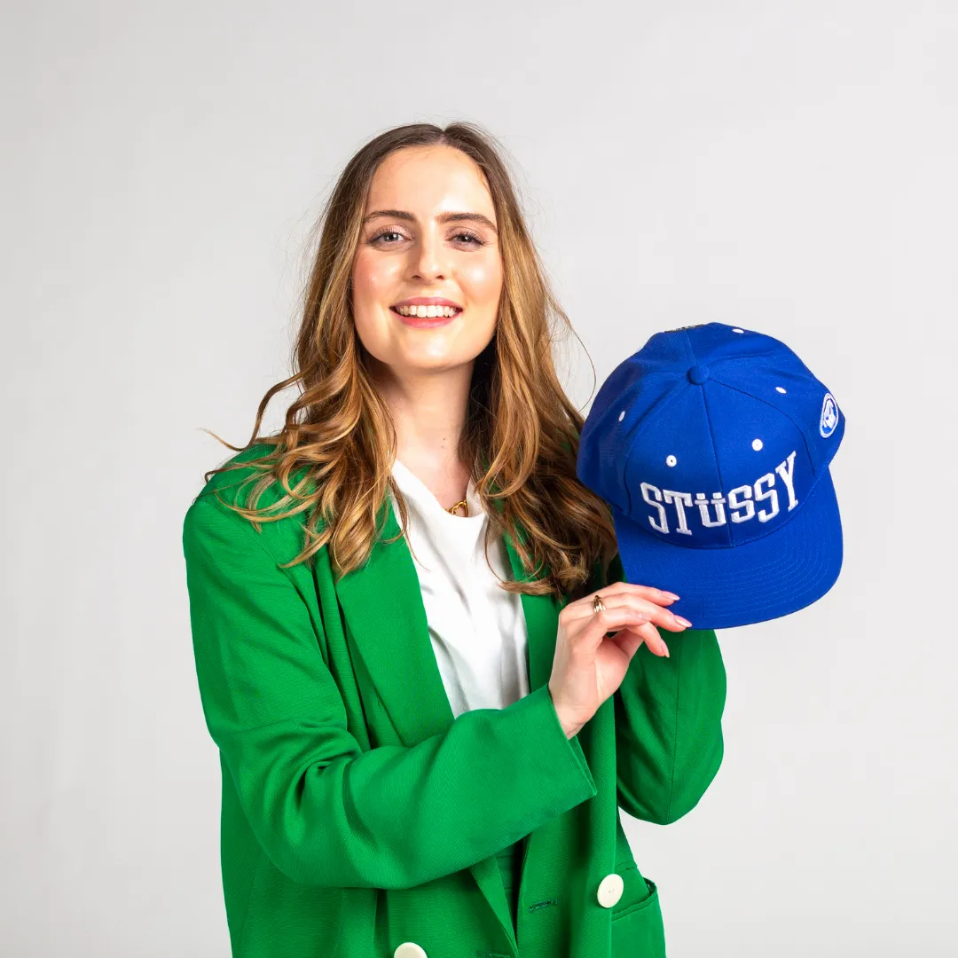 Stussy Cobalt 25 Goldie Baseball Cap