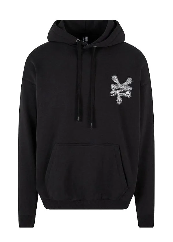 sweatshirt Zoo York Bones Hoodie - Black - men´s