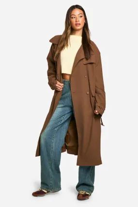 Tall Belted Trench Coat