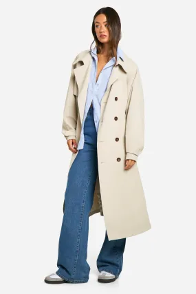 Tall Oversized Raglan Sleeve Trench Coat