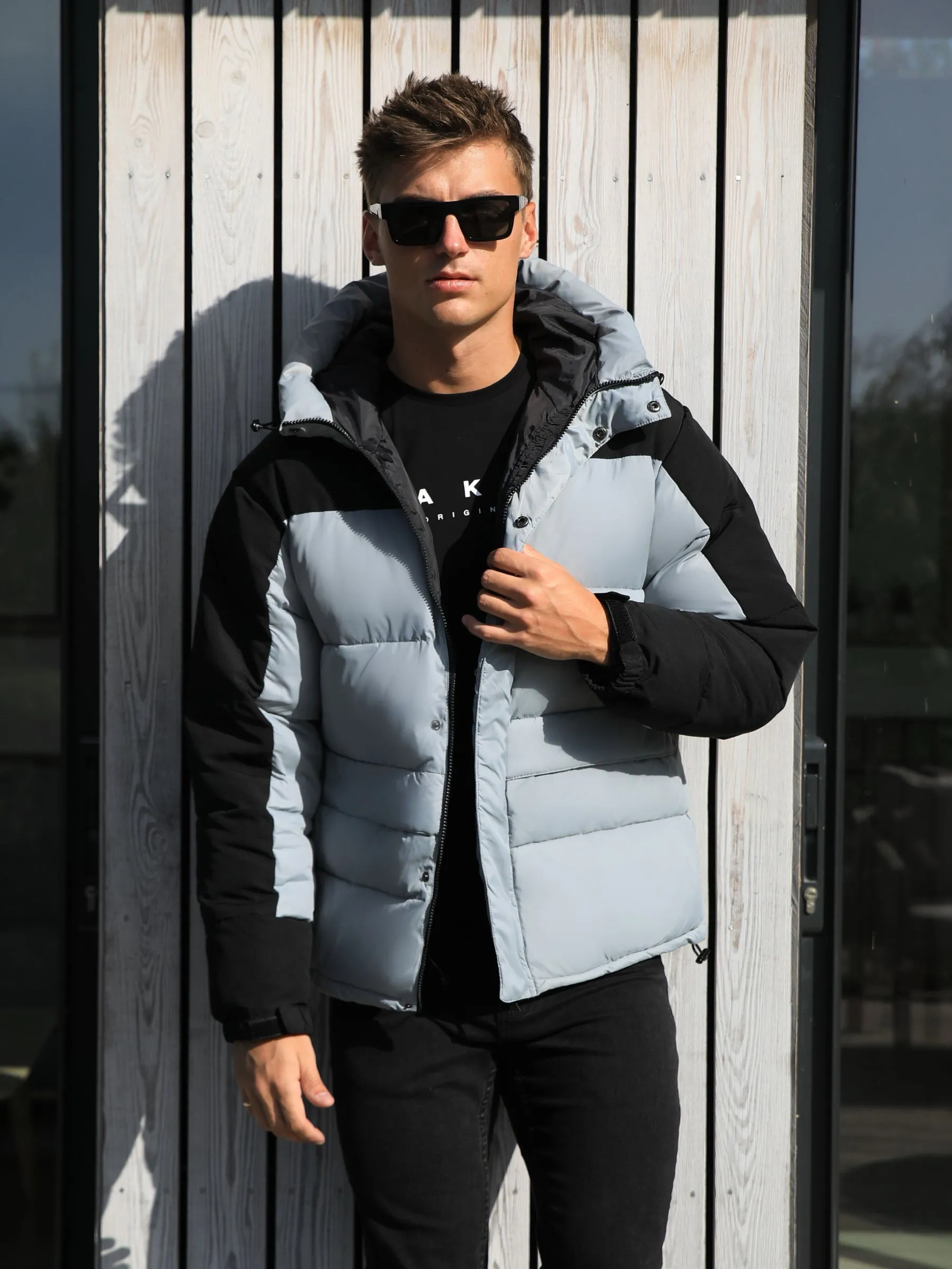 Tampa Puffer Coat - Grey