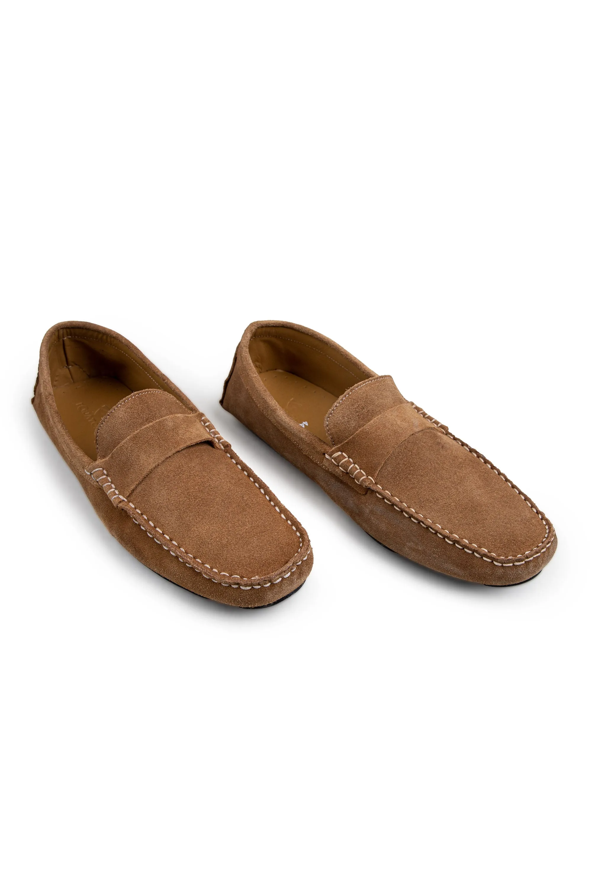 Tawny Suede Loafers