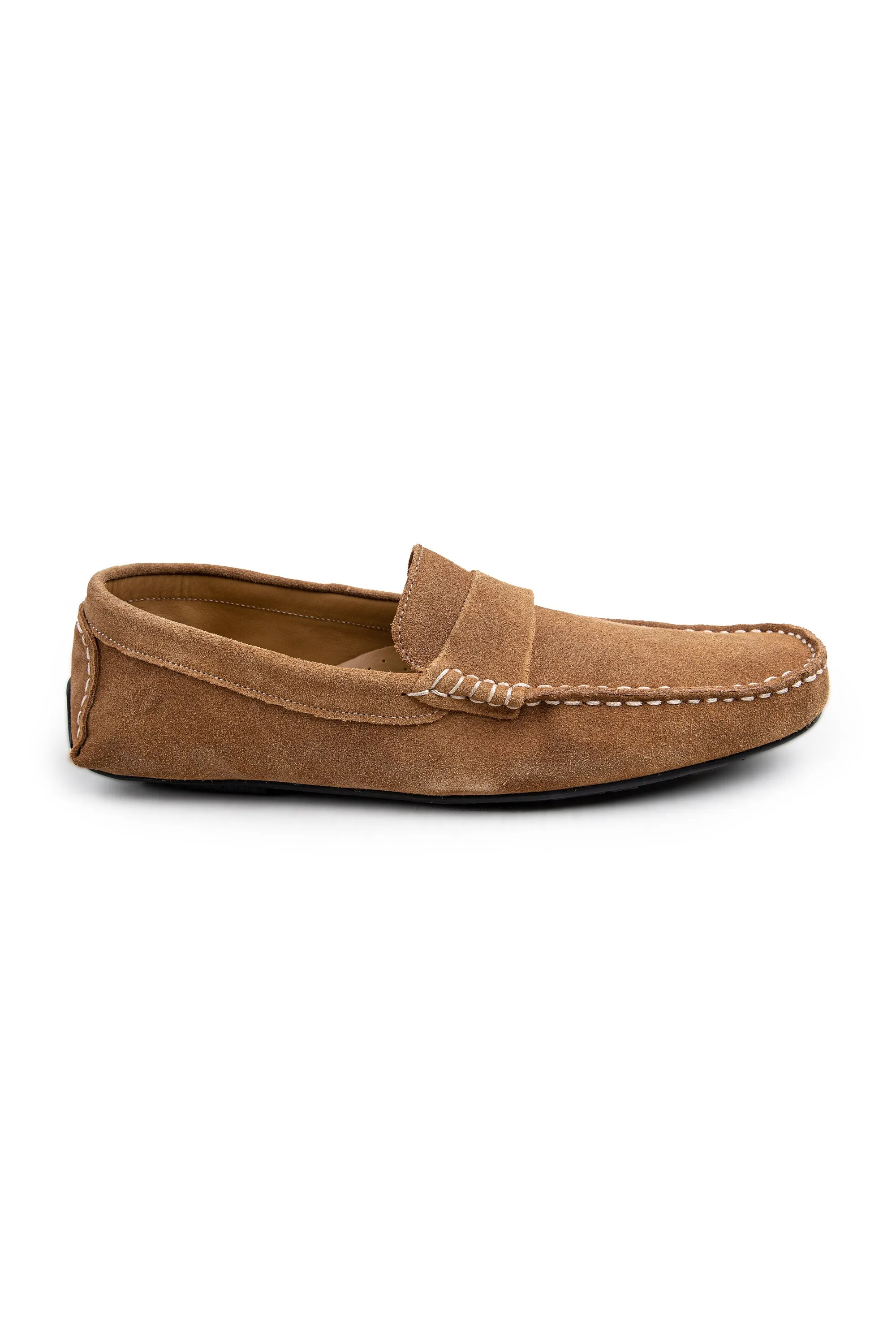 Tawny Suede Loafers