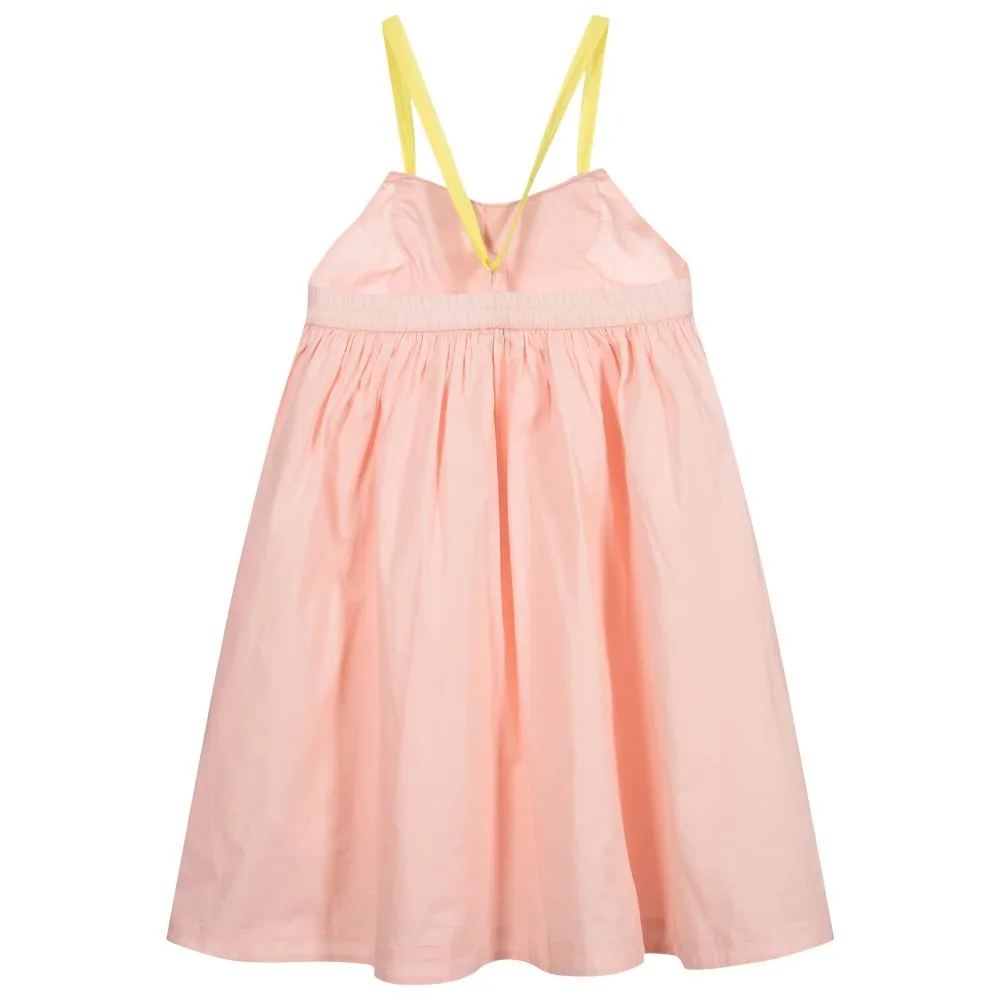 Teen Pink Butterfly Dress