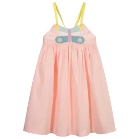 Teen Pink Butterfly Dress