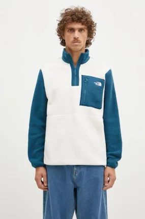The North Face fleece sweatshirt Yumiori 1/4 Zip white color NF0A883S9IH1
