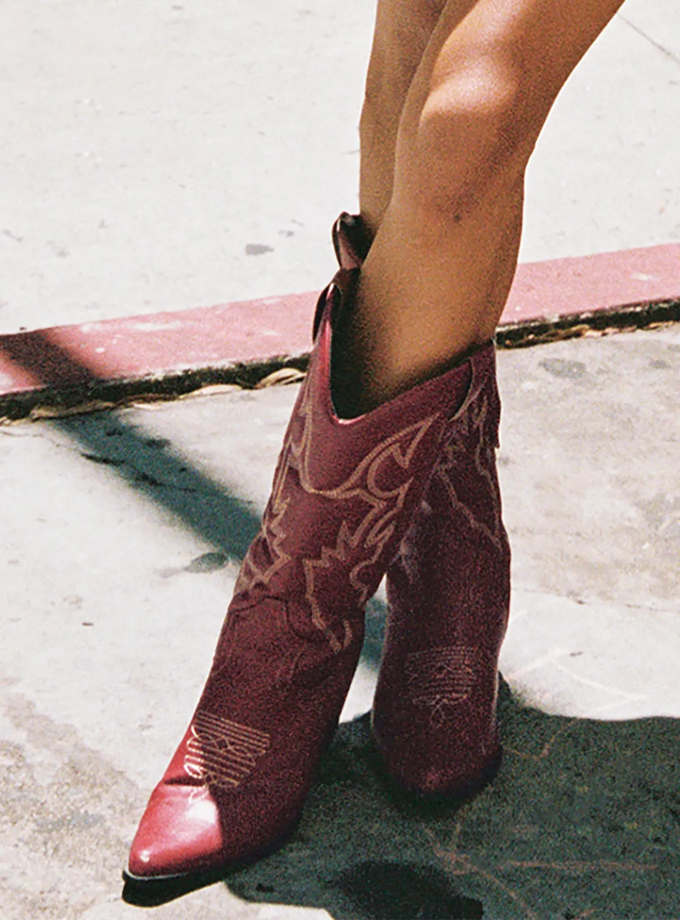 Therapy Clayton Boots Maroon