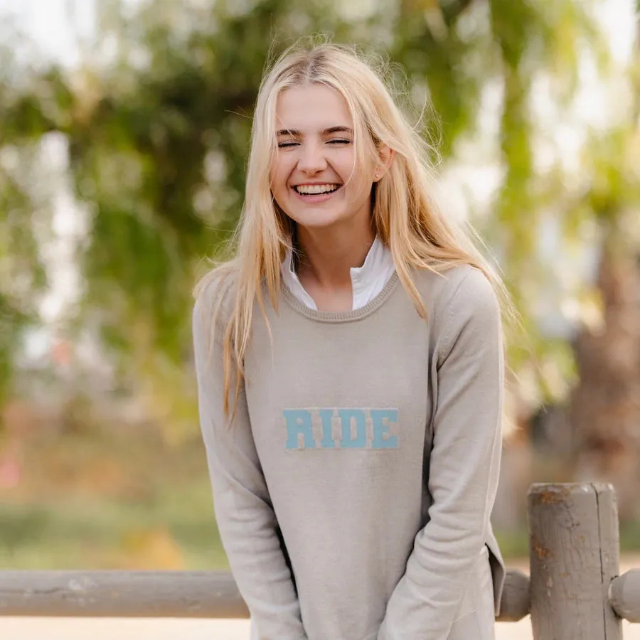 TKEQ RIDE Crewneck Sweater