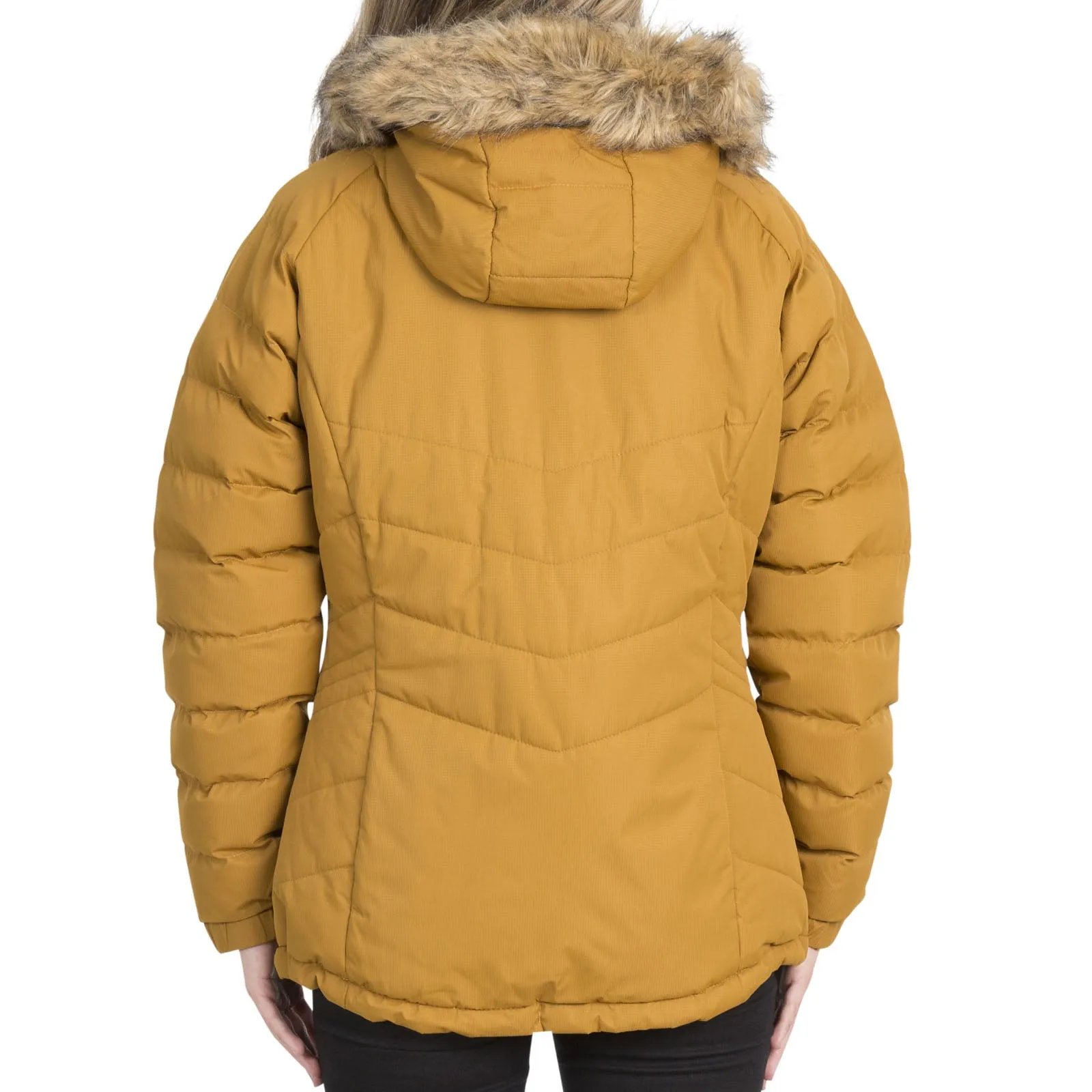 Trespass Womens Nadina Fur Lined Padded Jacket