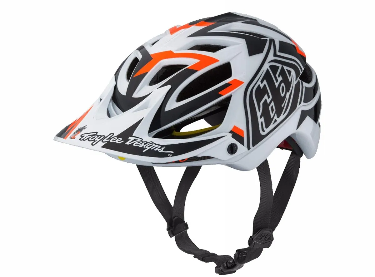 Troy Lee Designs A1 MIPS MTB Helmet - Vertigo - White