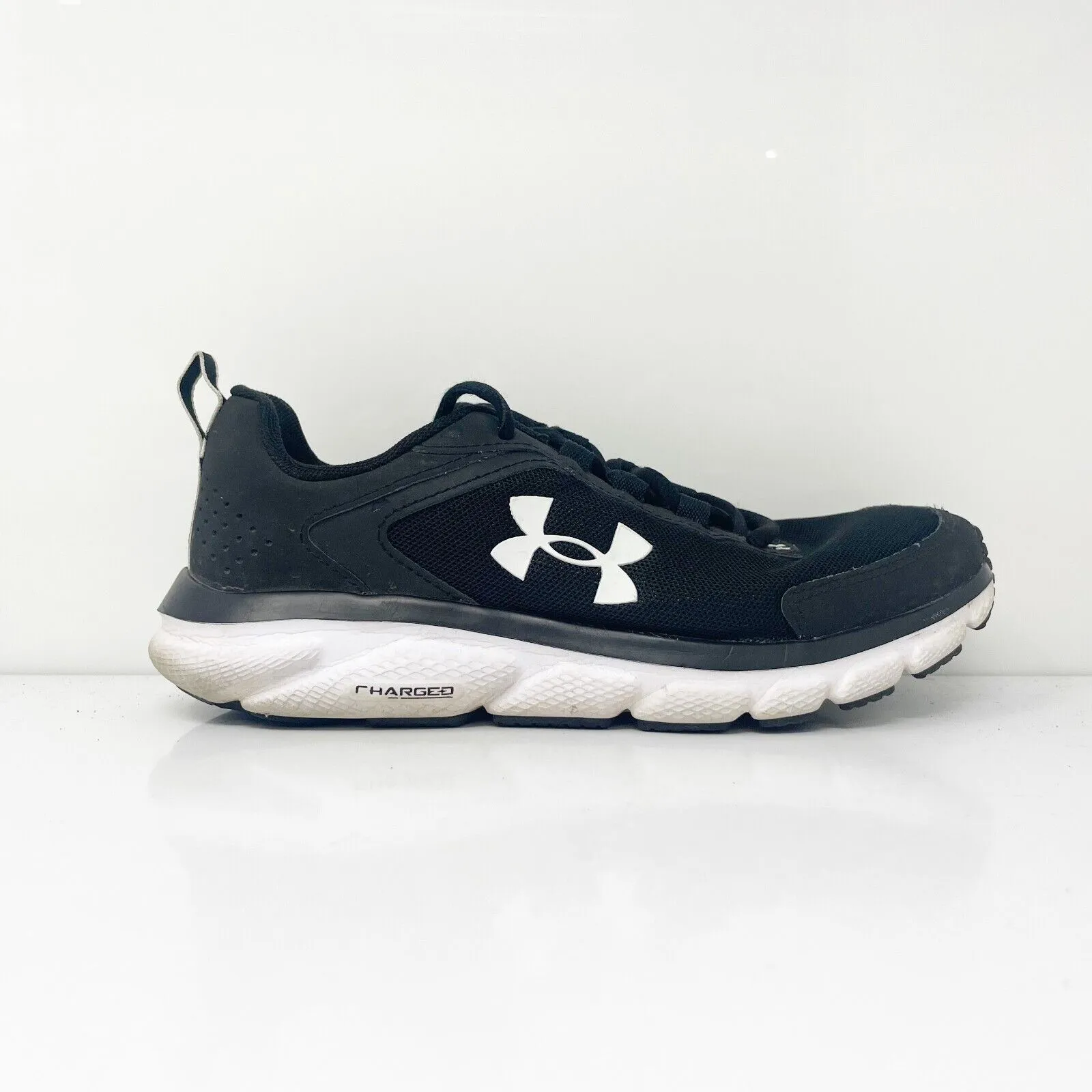 Under Armour Womens Assert 9 3024591-001 Black Running Shoes Sneakers Size 7.5