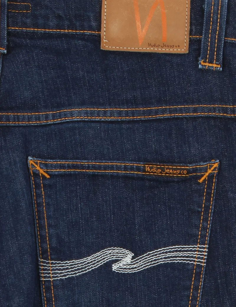 Uniform Reworks Nudie Jeans Co Thin Finn Ecru Embo 34X30