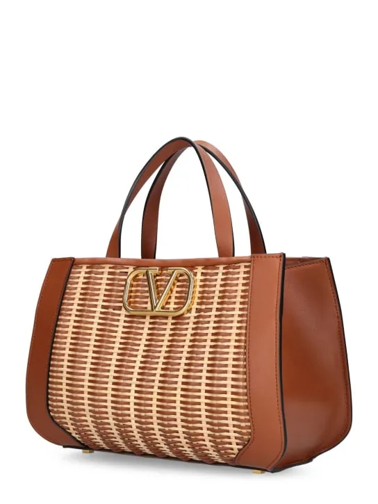 Valentino Garavani   Small Vlogo signature tote bag 