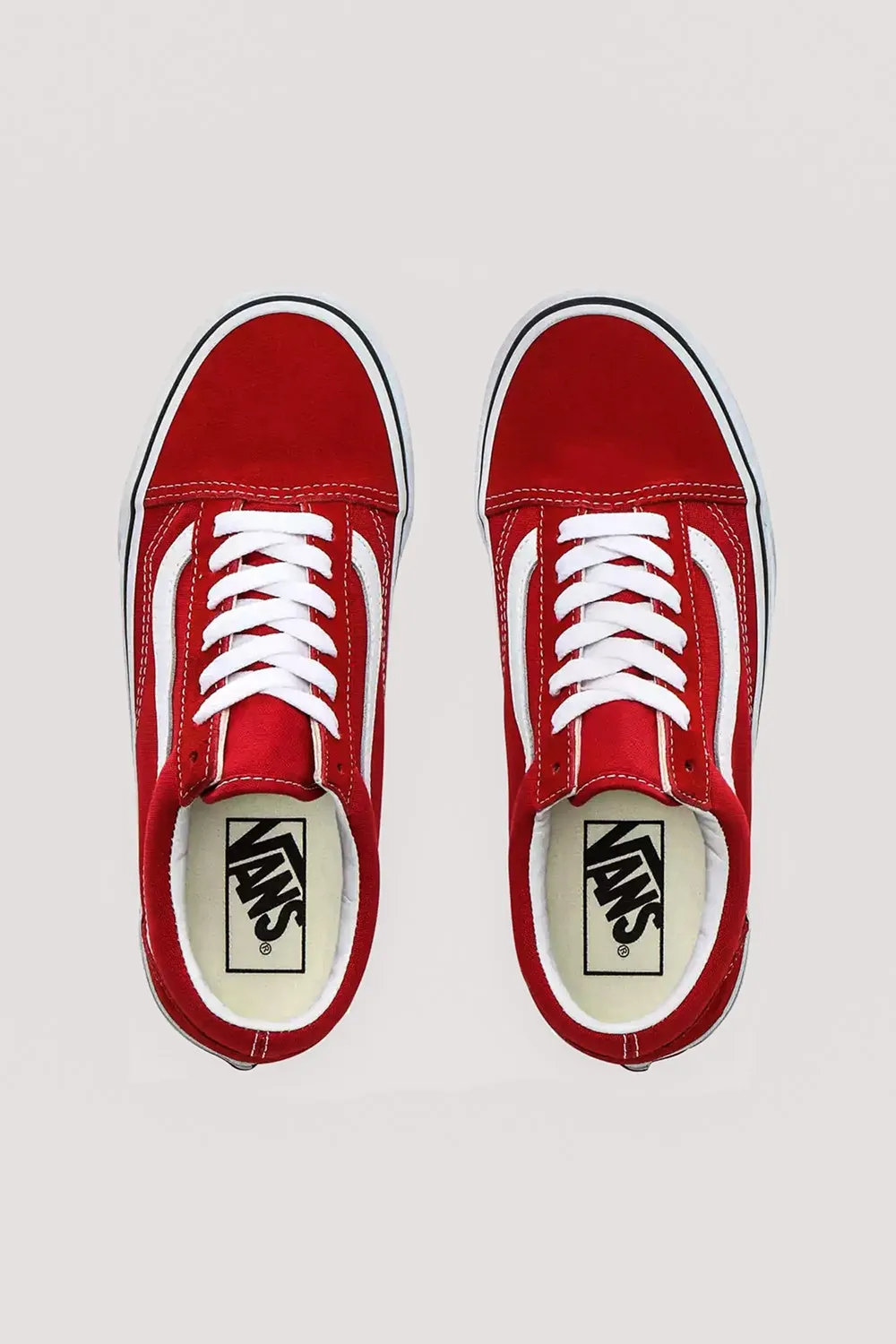 VANS KIDS OLD SKOOL - RACING RED/TRUE WHITE