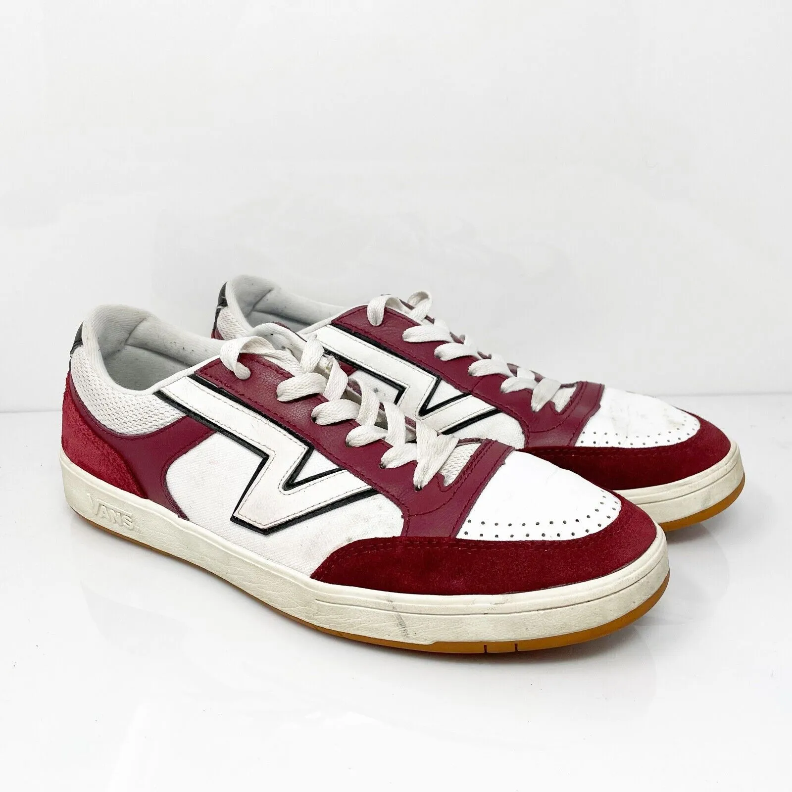Vans Mens Lowland ComfyCush 500264 Red Casual Shoes Sneakers Size 10
