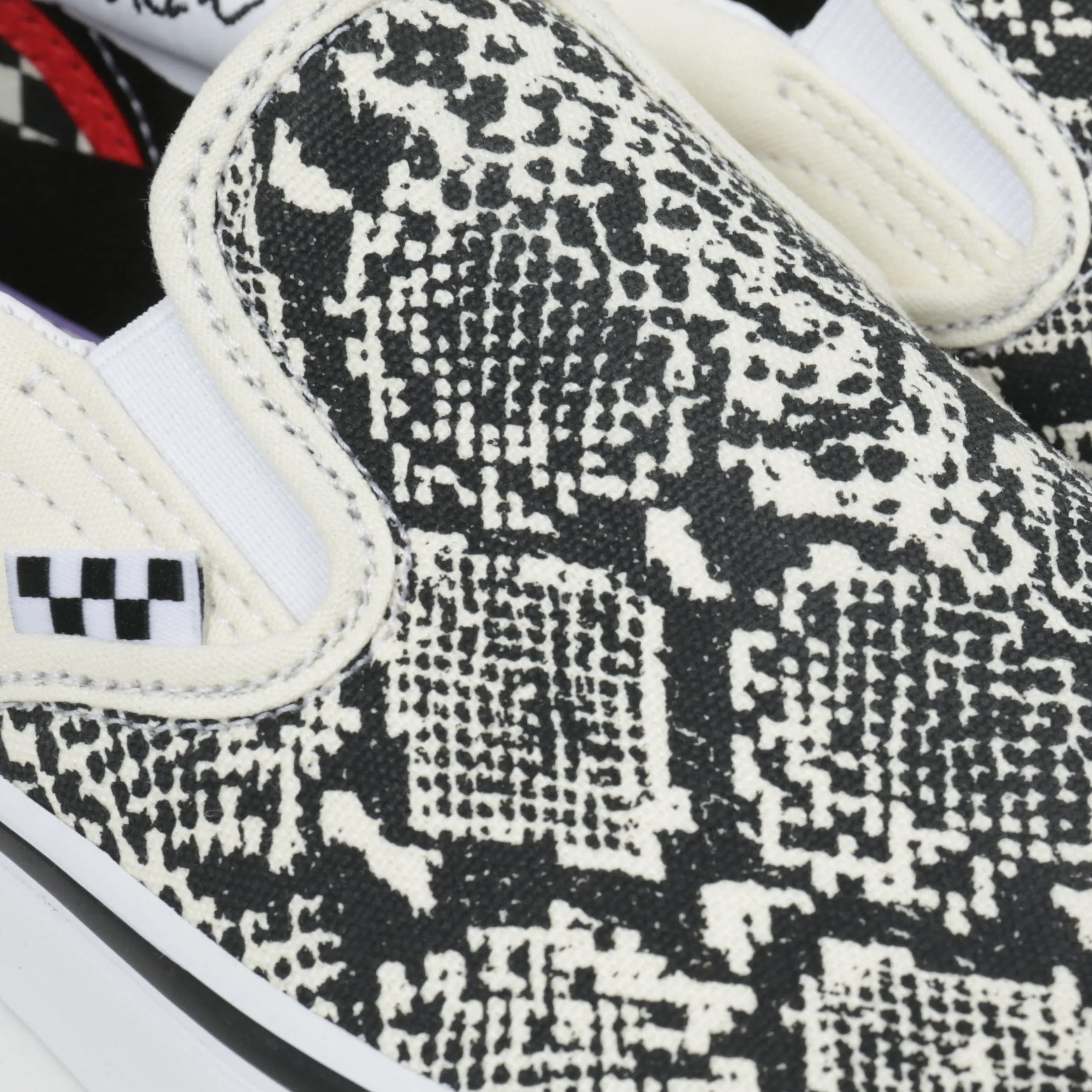 Vans X Hockey Skate Slip On Snakeskin