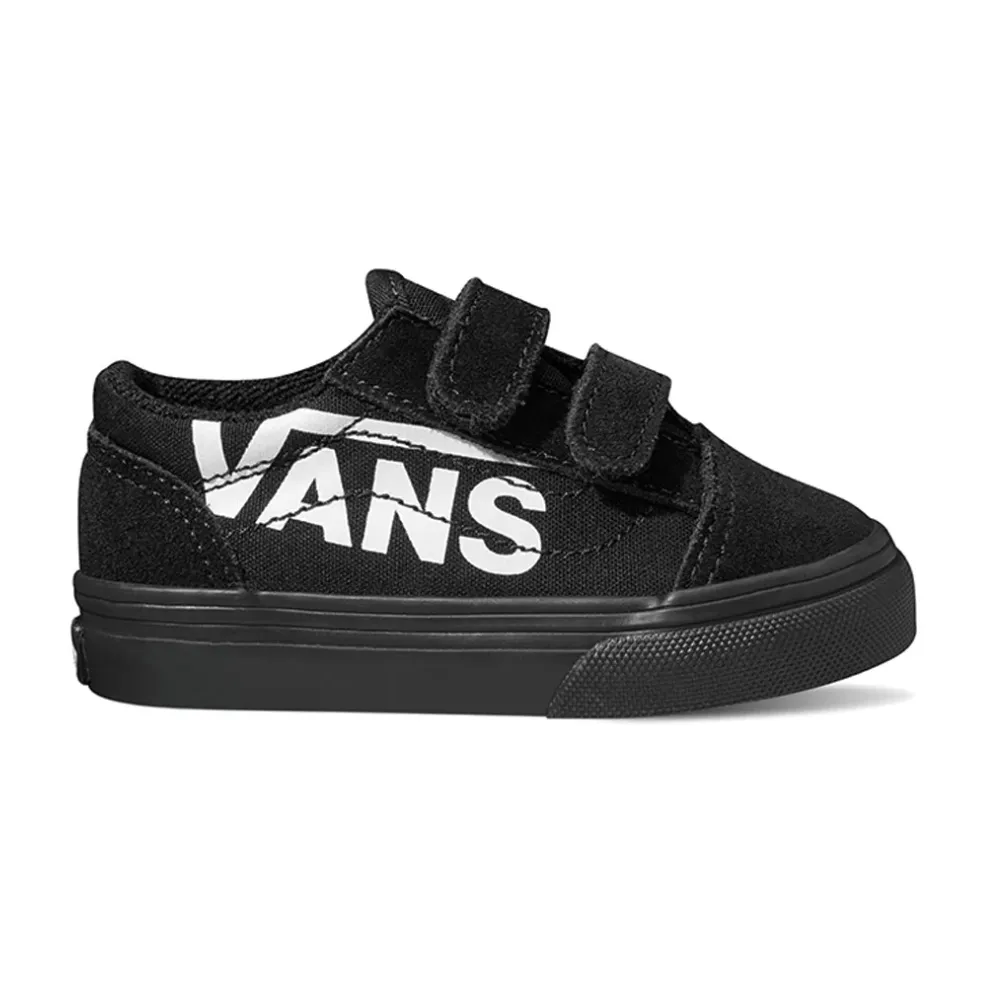 Vans Βρεφικ Old skool Logo Μαυρα