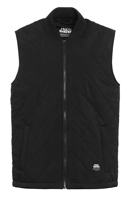 vest Horsefeathers Rogue - Black - men´s