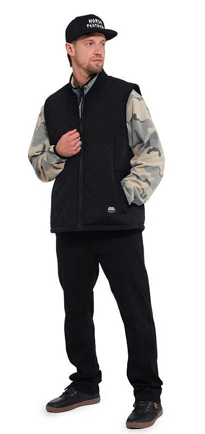 vest Horsefeathers Rogue - Black - men´s