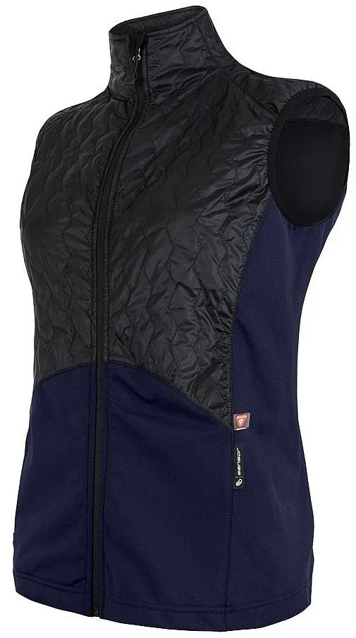 vest Sensor Infinity Zero - Black/Deep Blue - women´s