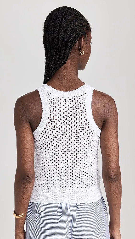 Vince   Mesh Stitch Tank 