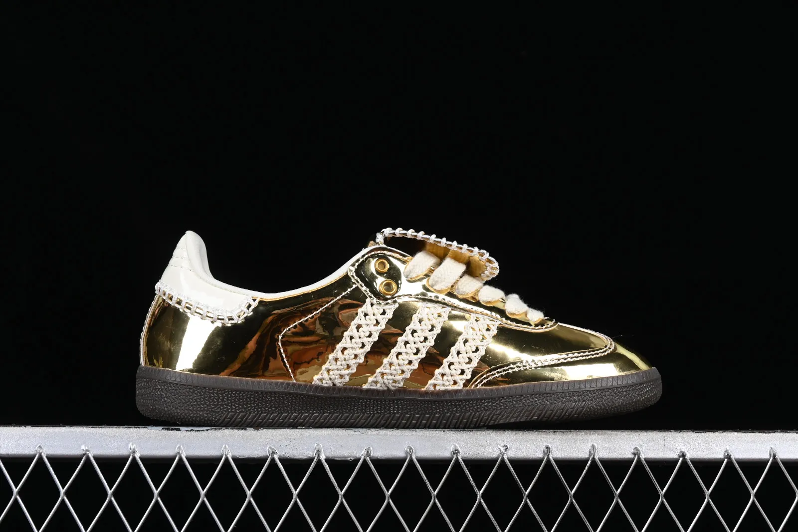 Wales Bonner x Adidas Samba Off White Gold Brown IG8282