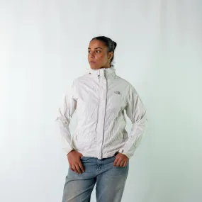 White 90s The North Face Light Rain Jacket (M)