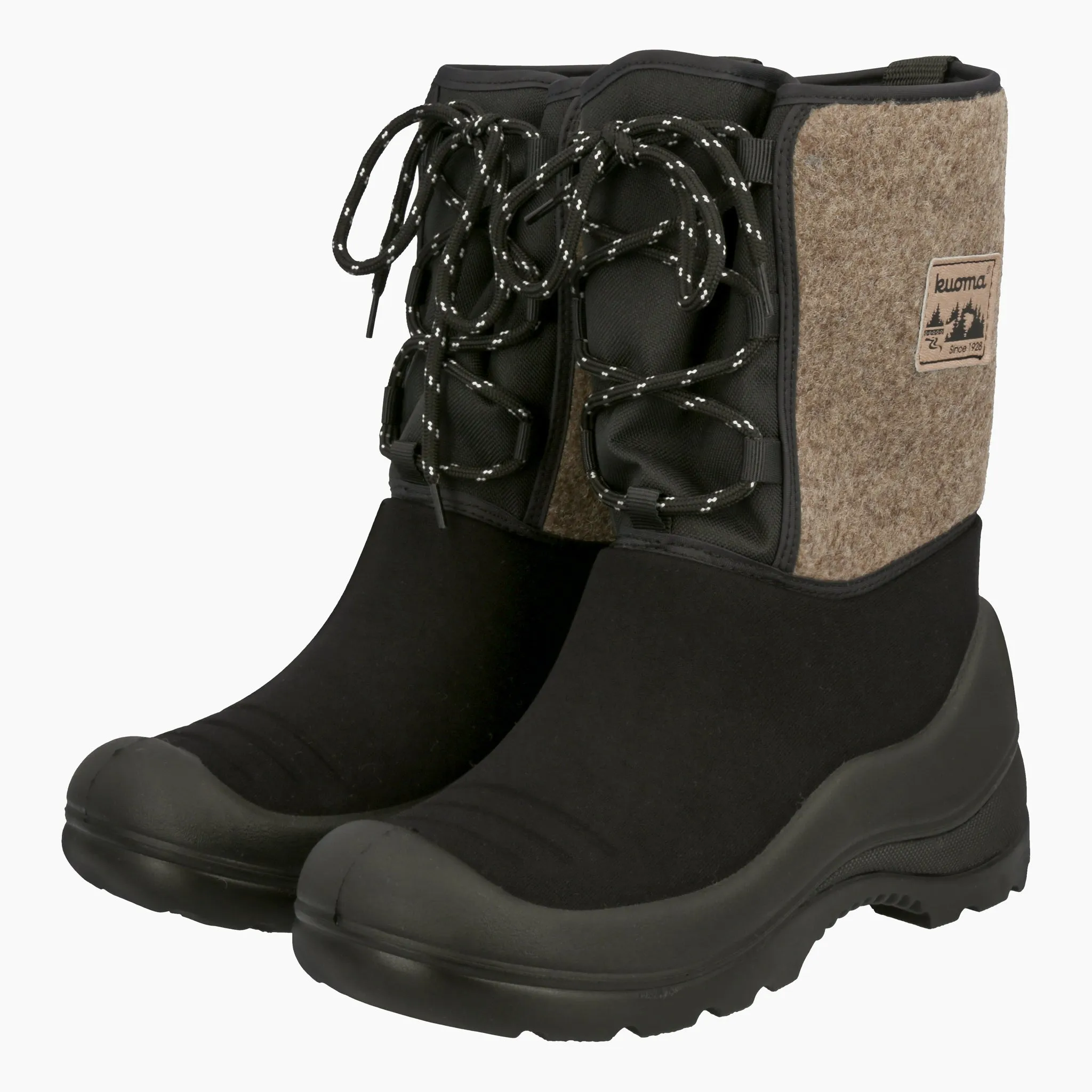 Winter boots Lumitarina felt, Brown