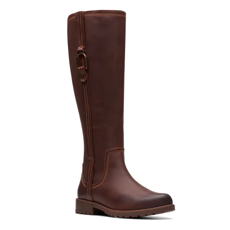 Women’s Clarks Aspra Hi Boot – British Tan