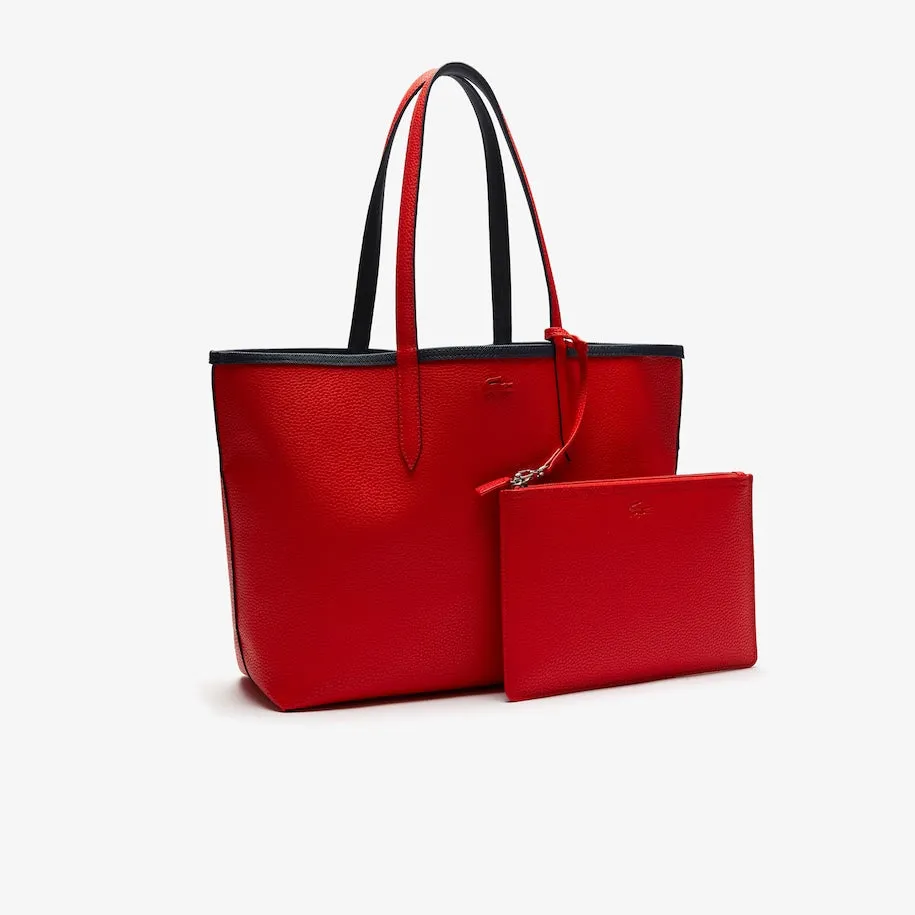 Women's Anna Reversible Two-Tone Tote Bag Blue / Red