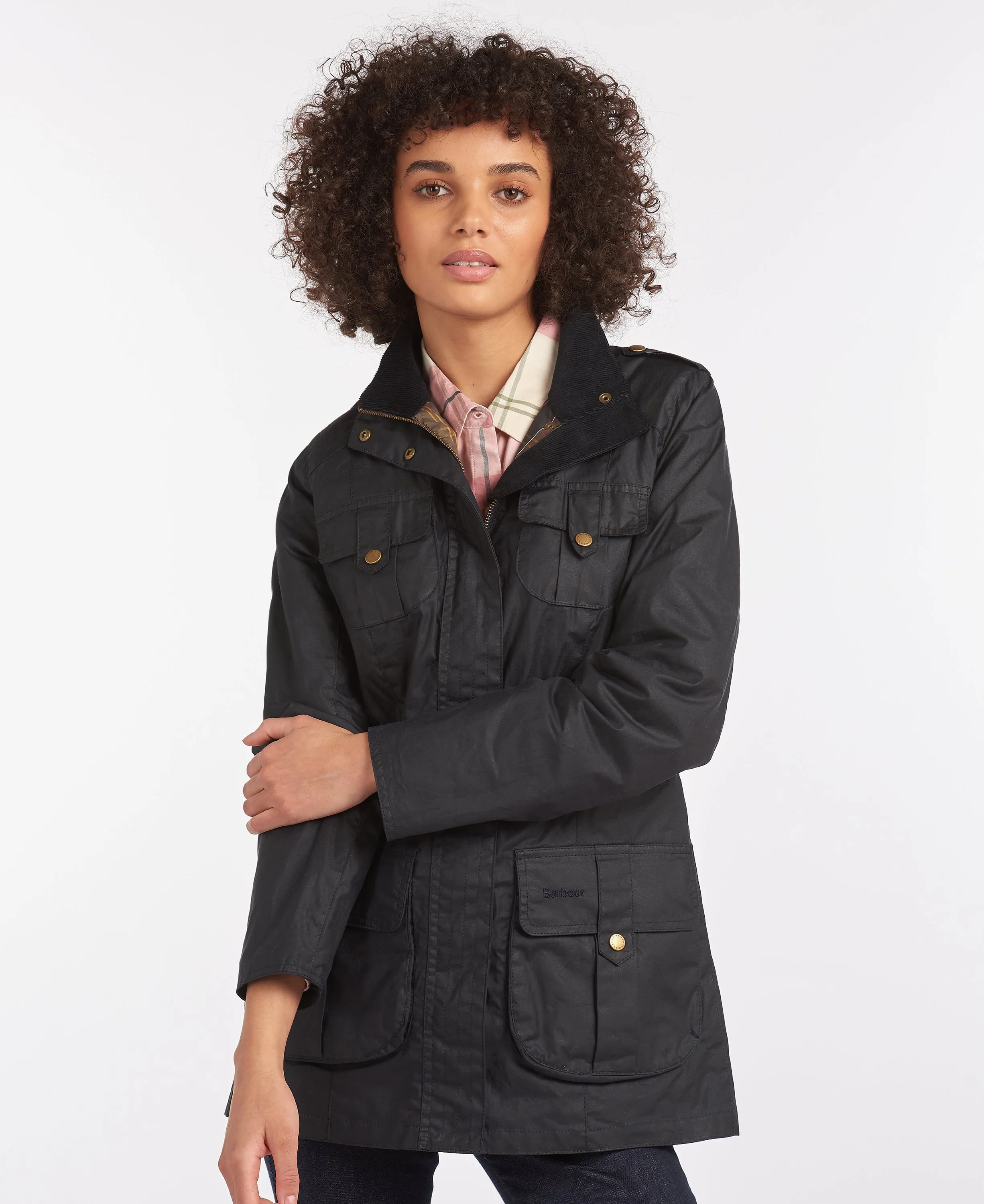 Women's Defence Lightweight Wax Jacket Royal Navy