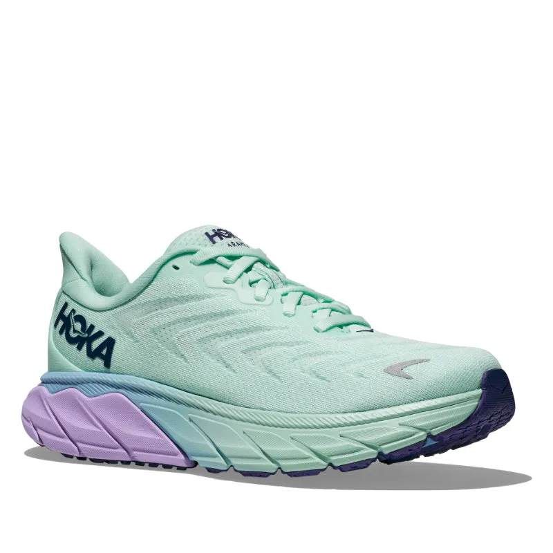 Women’s HOKA Arahi 6 – Sunlit Ocean/Lilac Mist (SOLM)