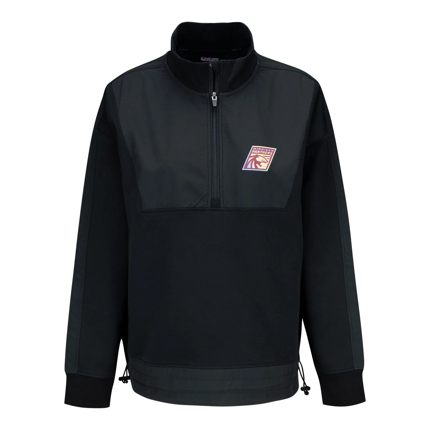 Women's MSX by Michael Strahan Michigan Panthers 1/2 Zip Jacket