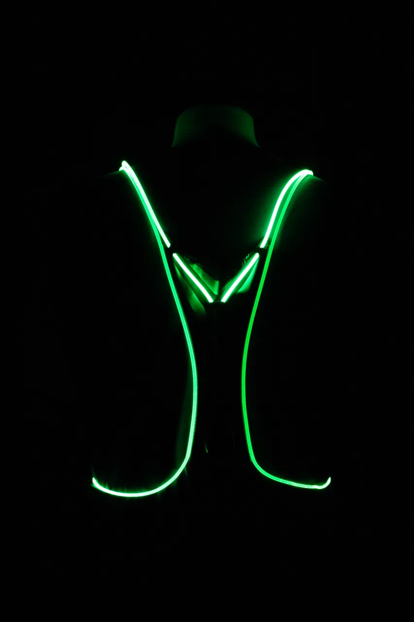 Xinglet Optic Beam Rechargeable Flashing Reflective Vest