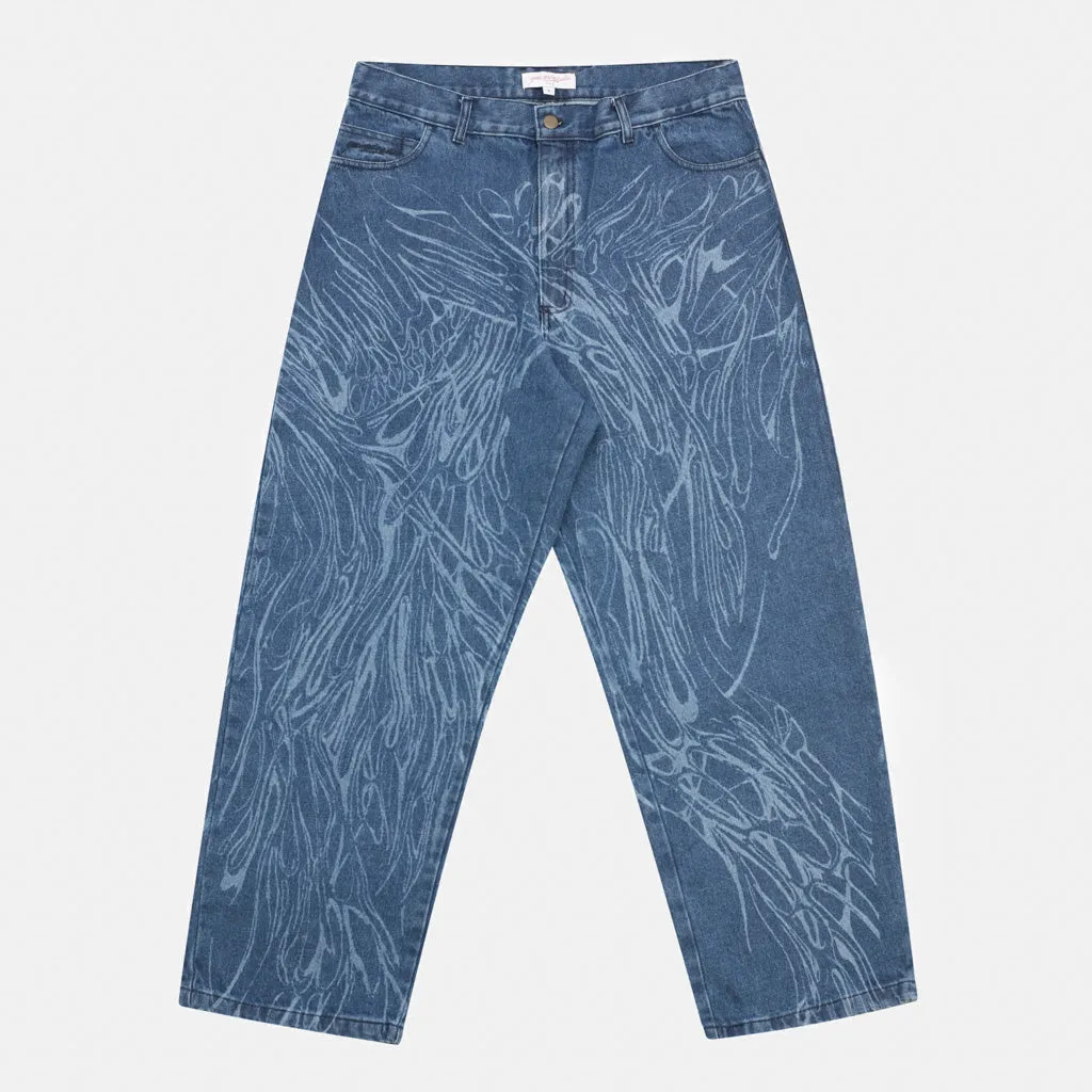 Yardsale - Ripper Jeans - Overdyed Blue