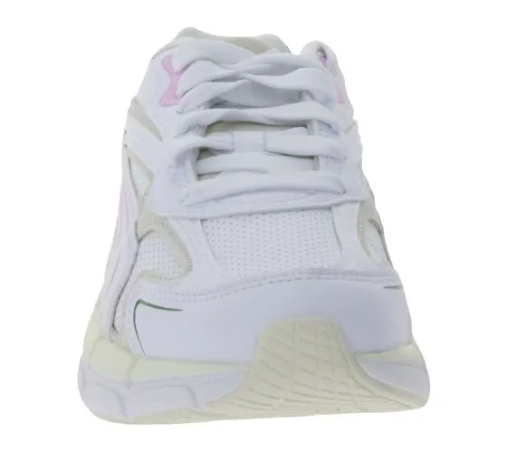 Zapatilla PUMA Teveris Nitro Preppy para mujer, calzado deportivo para tiempo libre con tecnología Nitro 391096 01 blanco